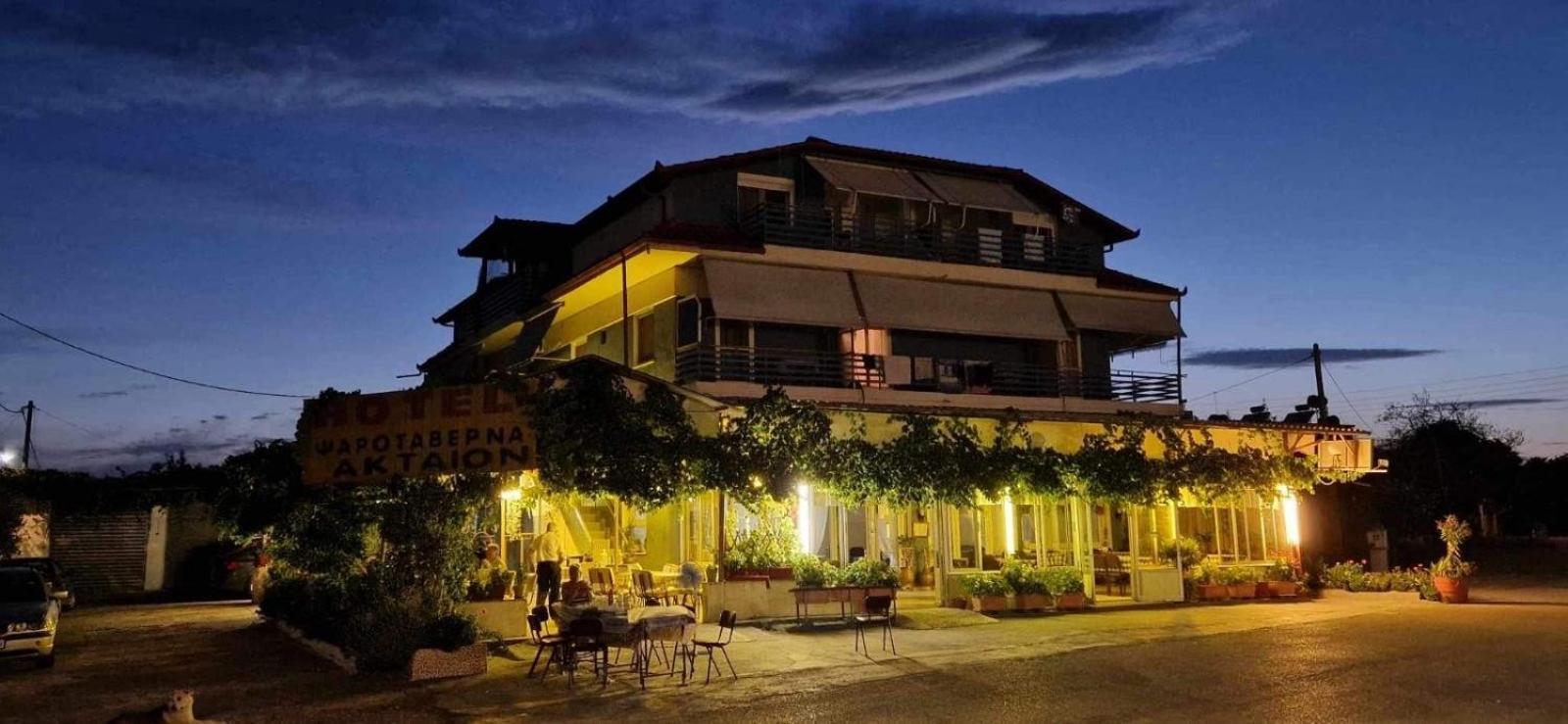 Aktaion Hotel Skala Alykis 外观 照片